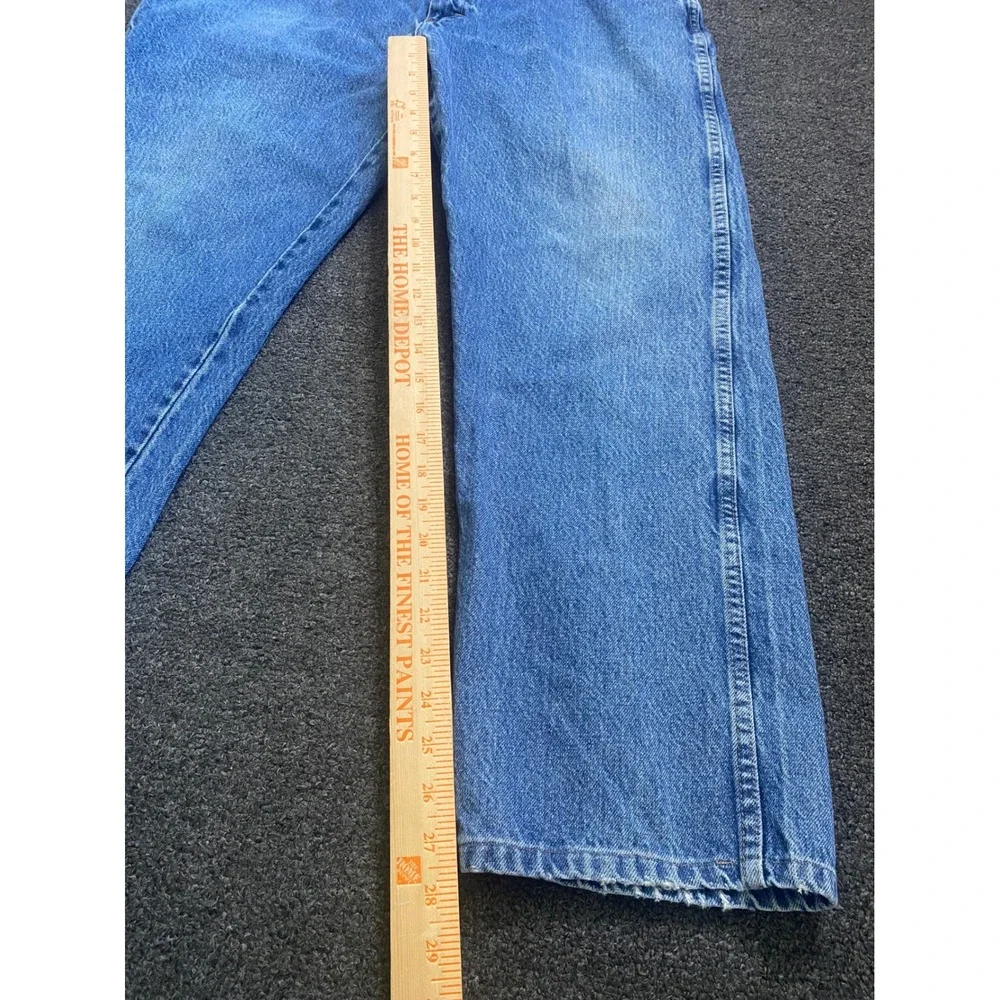 Wrangler‎ Dale Earnhardt Legendary Denim Blue Jeans Mens 38x32 Straight Leg Race
